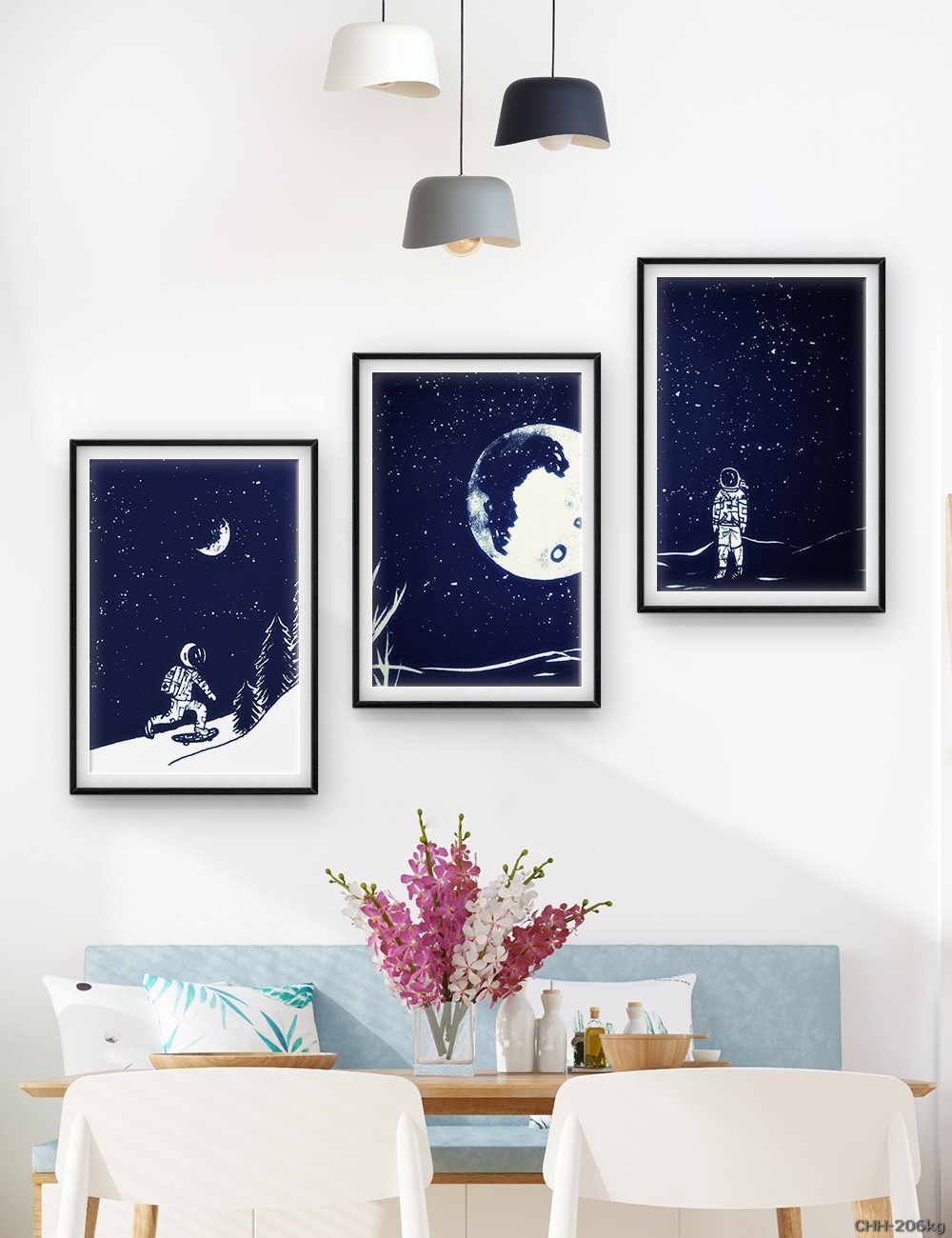 Tranh trừu tượng CHH-206kg